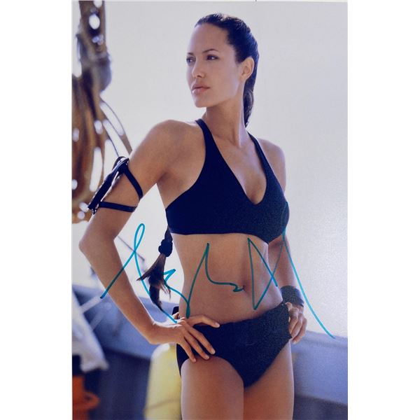Autograph Signed Tomb Raider Photo