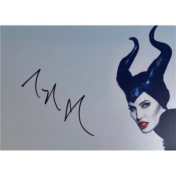 Autograph Signed Maleficent Mistress of Evil Photo