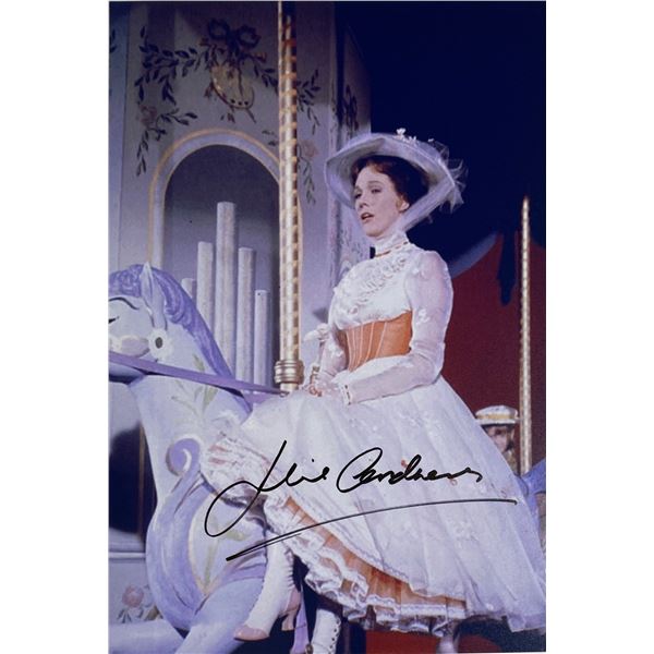 Autograph Signed Mary Poppins Photo