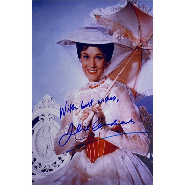 Autograph Signed Mary Poppins Photo