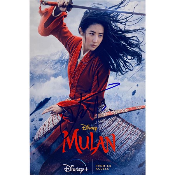 Autograph Signed Mulan Photo