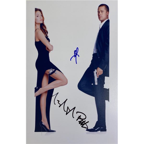 Autograph Signed Mr Mrs Smith Photo