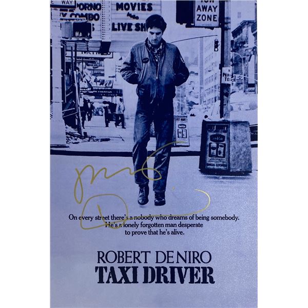 Autograph Signed Taxi Driver Photo