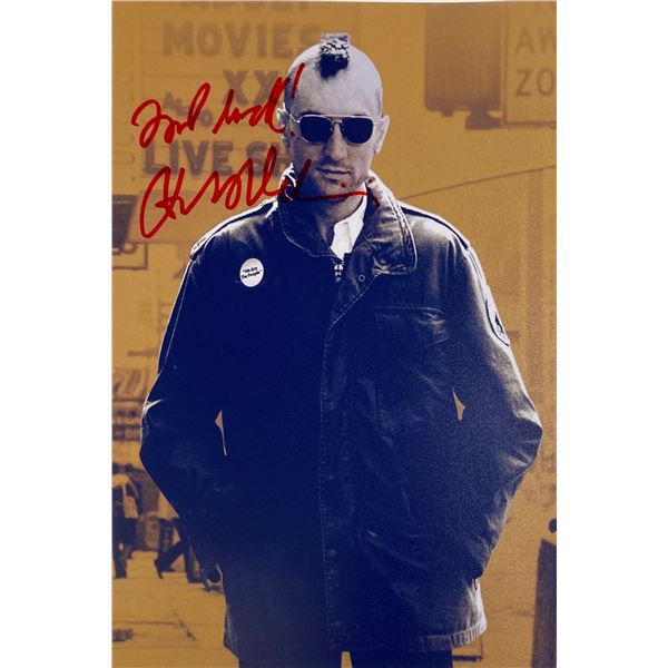 Autograph Signed Taxi Driver Photo