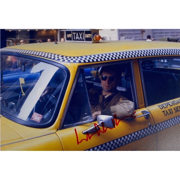 Autograph Signed Taxi Driver Photo