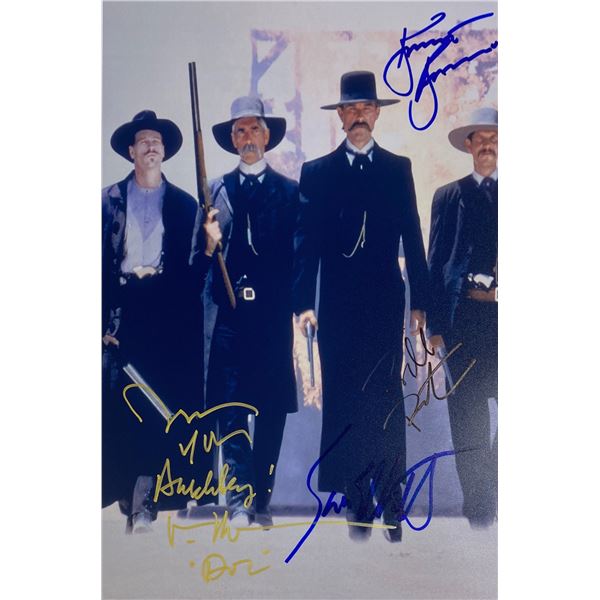 Autograph Signed Tombstone Photo