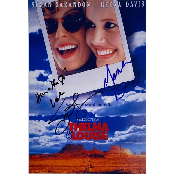 Autograph Signed Thelma N Louise Photo