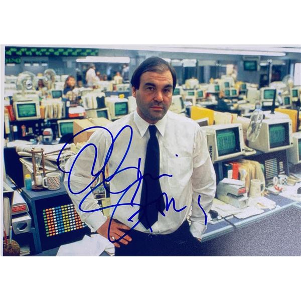 Autograph Signed Wall Street Photo