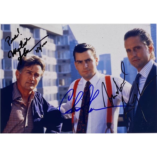 Autograph Signed Wall Street Photo