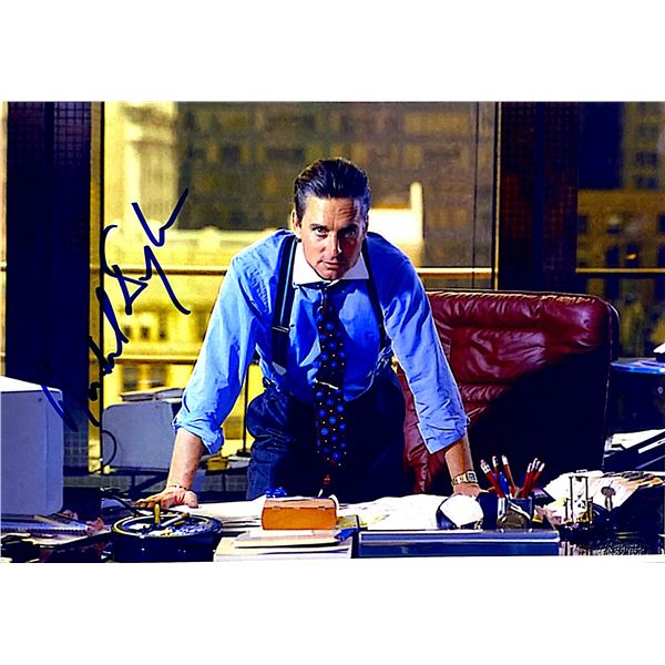 Autograph Signed Wall Street Photo