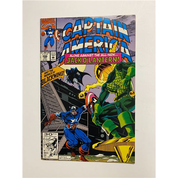 Captain America 396 Vintge Comic Book