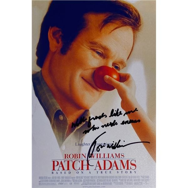 Autograph Signed Robin Williams Photo