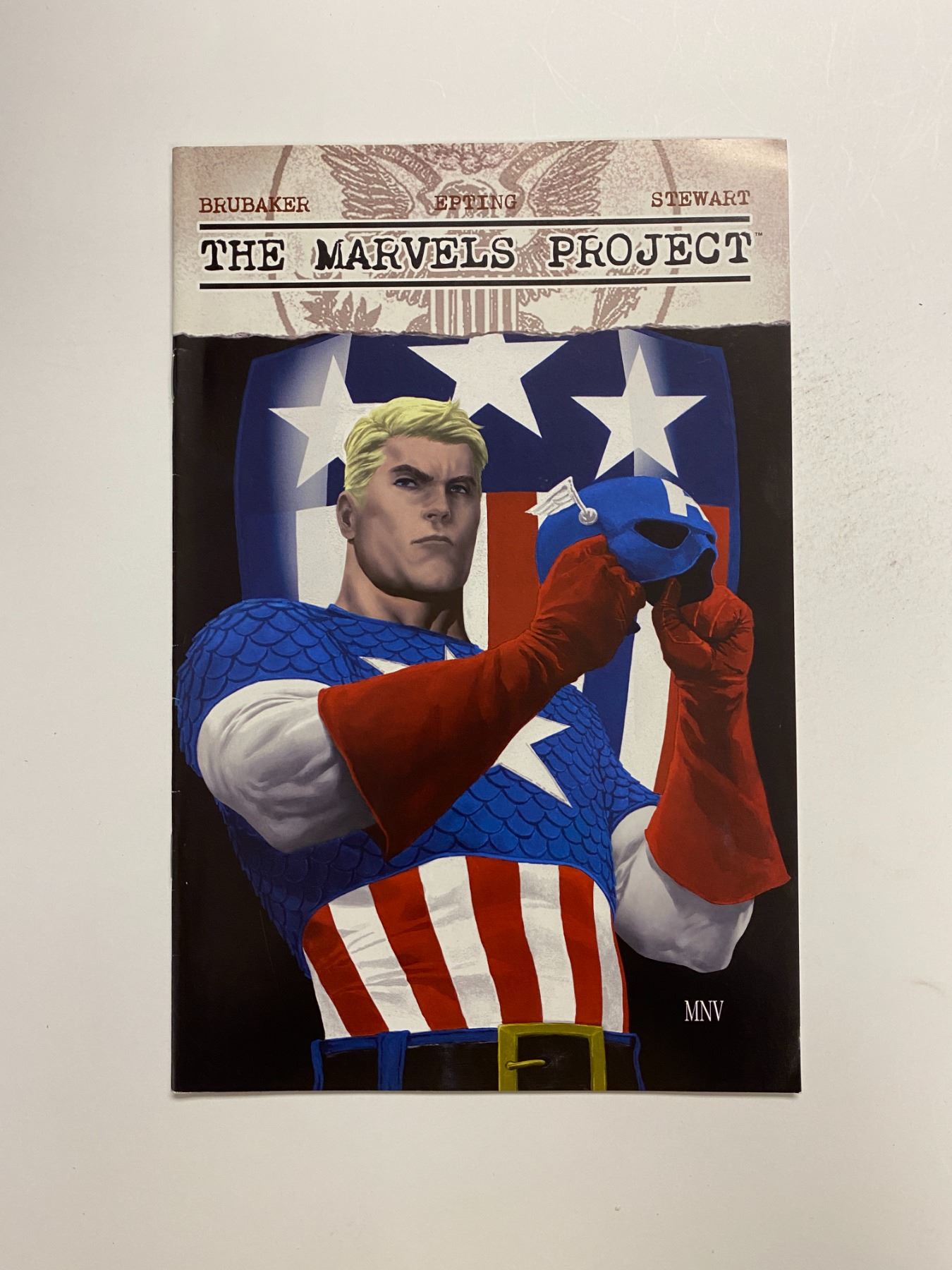 Captain America Marvels Project Comic Book