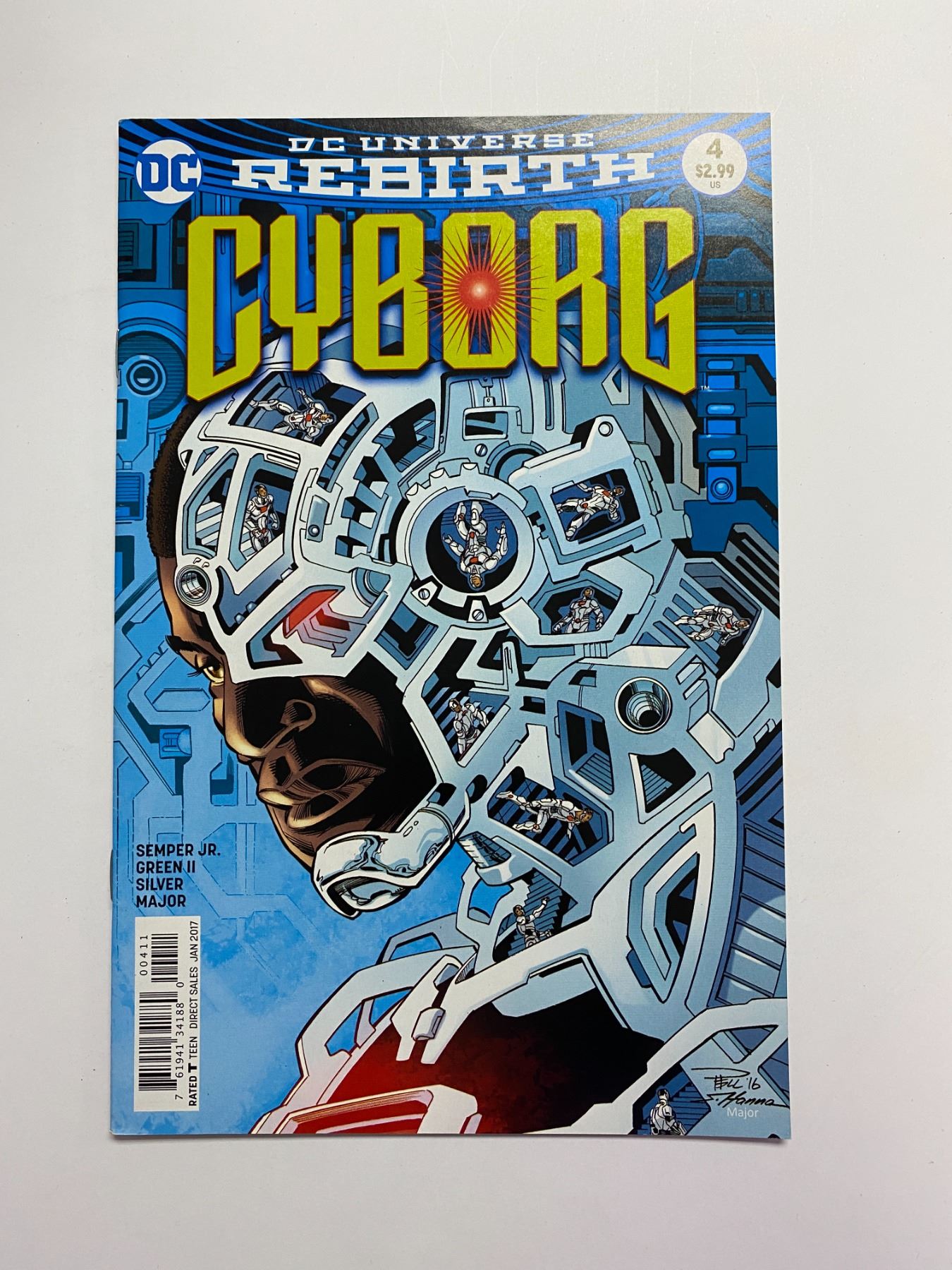 DC Cyborg 4 Rebrith Comic Book