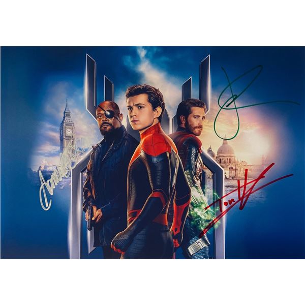 Autograph Signed Spiderman Photo