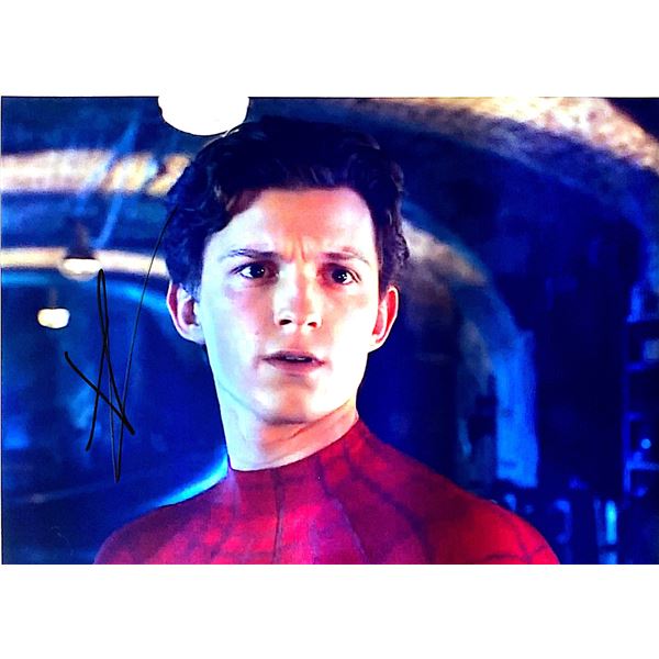 Autograph Signed Tom Holland Photo
