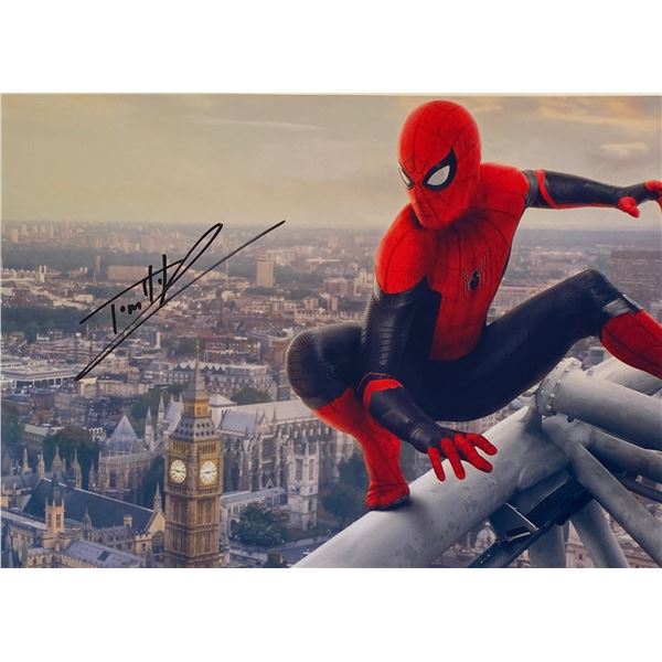 Autograph Signed Tom Holland Photo