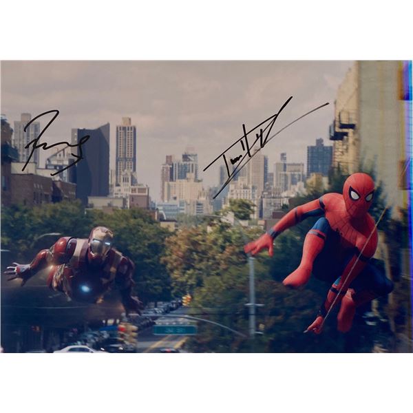 Autograph Signed Spiderman Photo