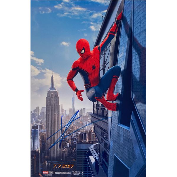 Autograph Signed Tom Holland Photo