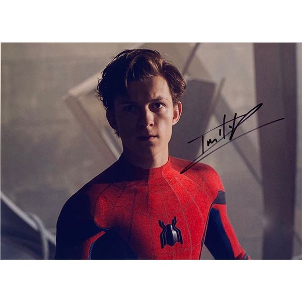 Autograph Signed Tom Holland Photo