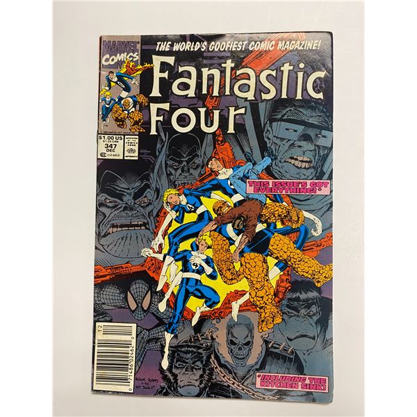 Marvel Fantastic Four 347 Comic Book
