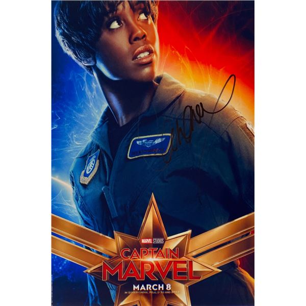 Autograph Signed Captain Marvel Photo