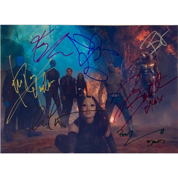 Autograph Signed Guardians of the Galaxy Photo