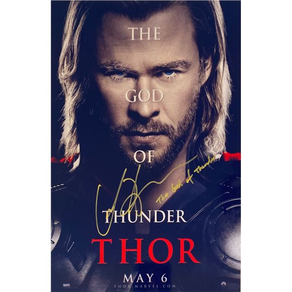 Autograph Signed Chris Hemsworth Photo