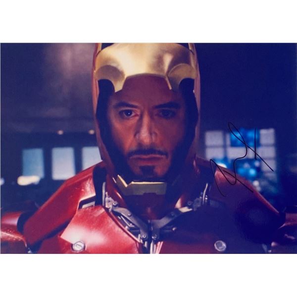 Autograph Signed Robert Downey Jr Photo