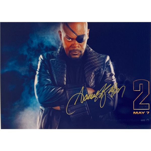 Autograph Signed Samuel L Jackson Photo