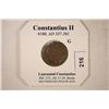 Image 3 : 337-361 A.D. CONSTANTIUS II ANCIENT COIN