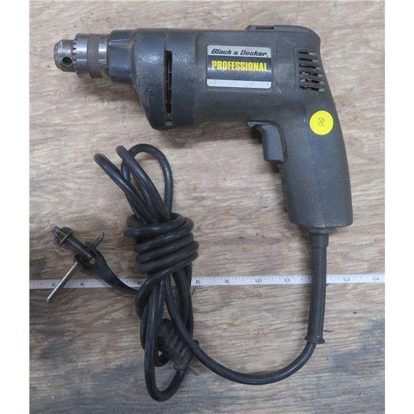 Black + Decker Corded Drill