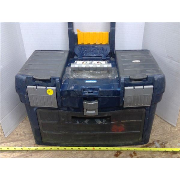 Blue master craft tool box