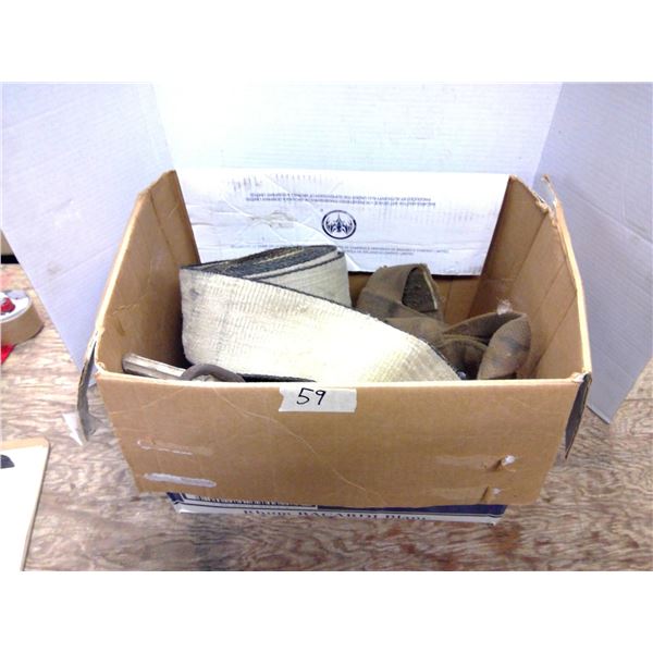 Assorted Sizes of Ratchet Straps