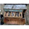 Image 2 : Wooden Tool Chest w/ Assorted Tools