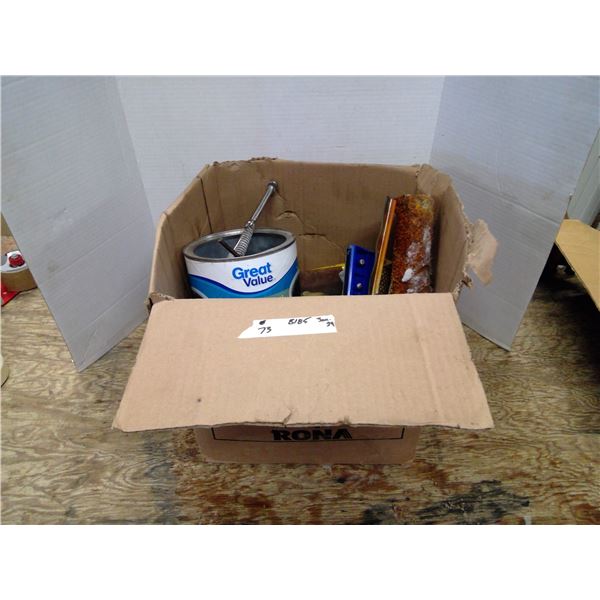 Box of Misc. Bolts, Shop Supplies