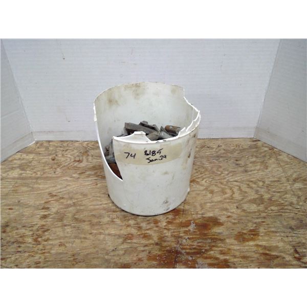 Small Pail of Wheel Weights