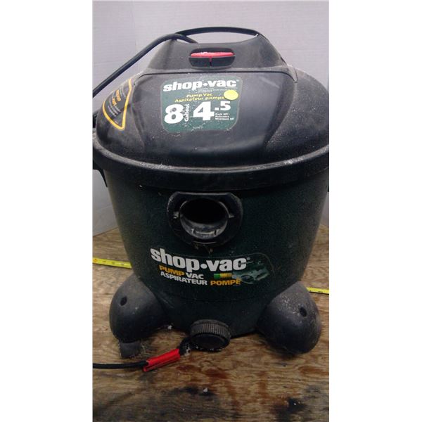 Shop-Vac 8.4 Gal. 4.5HP, w/ Hose, No Accessories *Powers on*