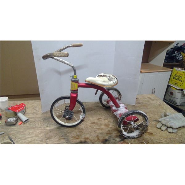 Vintage Red Tricycle