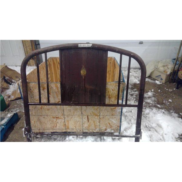Metal bed head board and foot board 48" high 47" wide