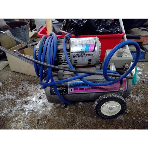 Campbell Hausfeld Air Compressor MT6005 1 HP 120v 3.0CFM @ 90PSI