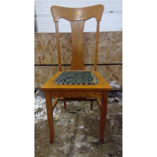Antique wooden chair