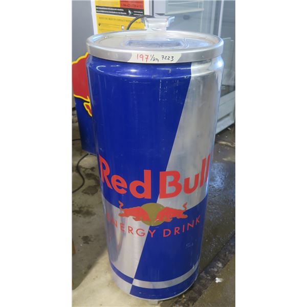 Red Bull Cooler Unit 18"W x 43"H Cylinder