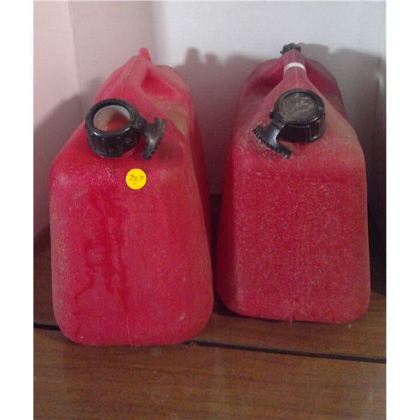 2- fuel cans