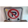 Image 1 : Small no parking sign 12x12