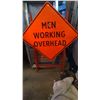 Image 1 : Very large men working overhead sign 30x30