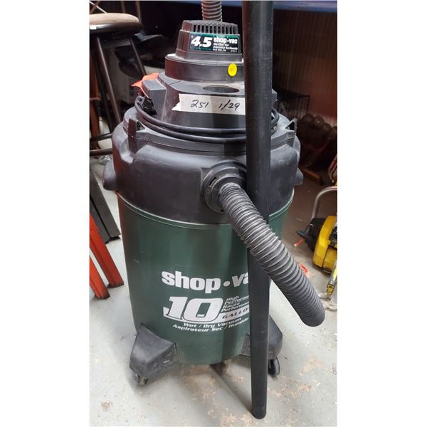 10gal shop vac
