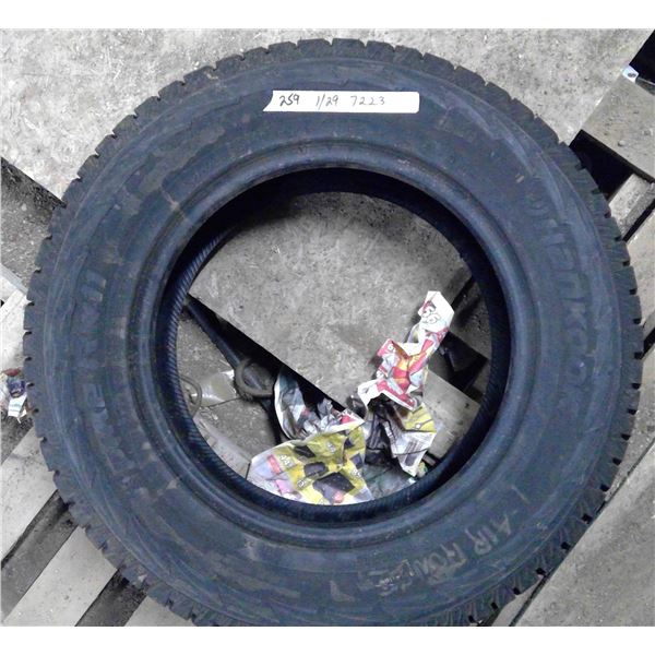 1- Hankook P255 65R18 appears to be new