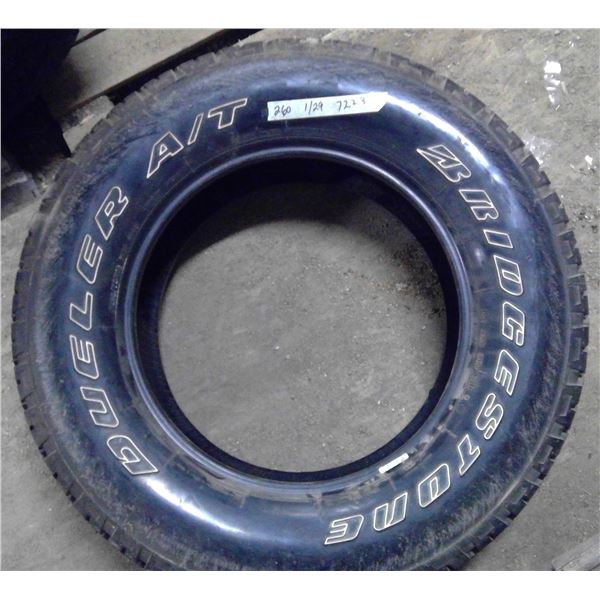 1- Bridgestone Dueler P255 70R18