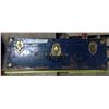 Image 1 : Vintage blue luggage case no key